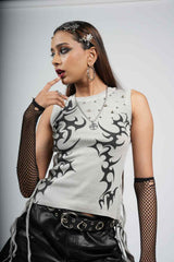 Studded Ribbed Top