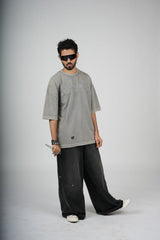 Tattered Grinded Oversized Tee