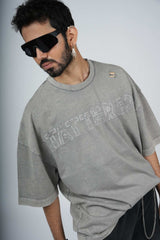 Tattered Grinded Oversized Tee