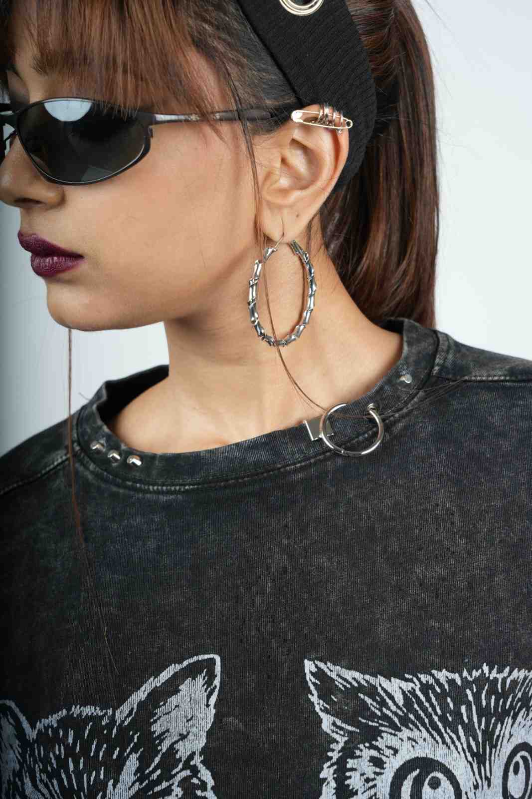 Moody Owl Oversized Tshirt
