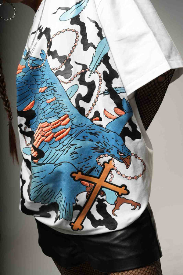 Starbound Eagle Oversized Tshirt