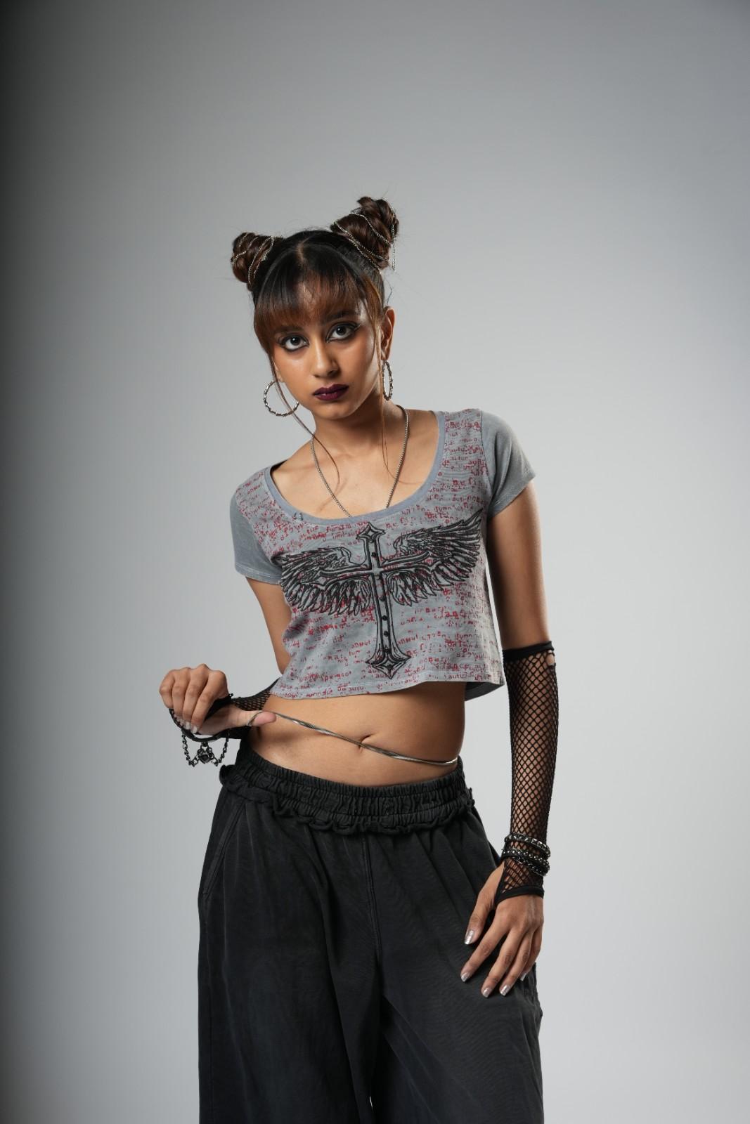 Sacred Wings crop top