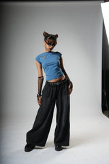 Cinched Effect Fitted Top