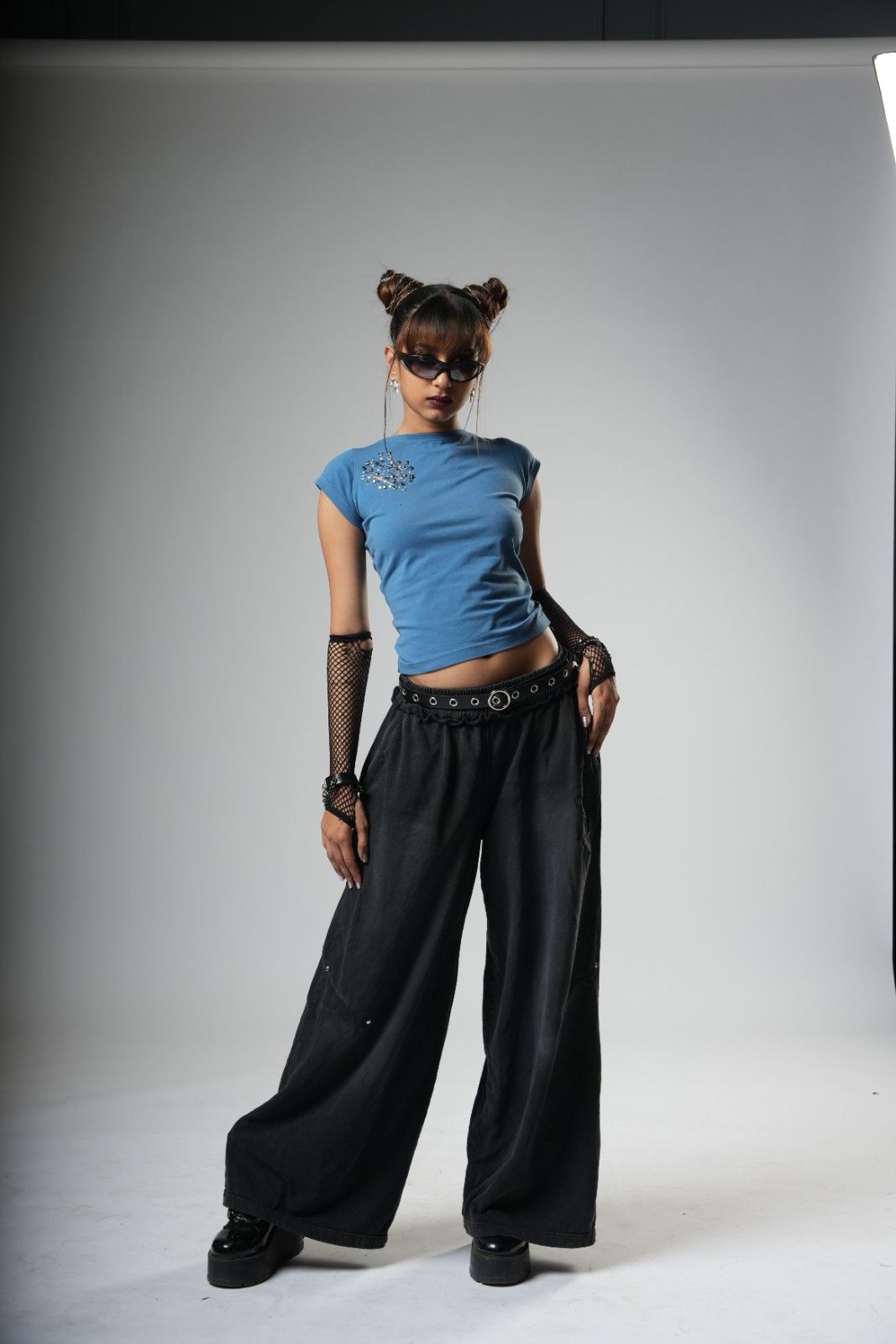 Cinched Effect Fitted Top