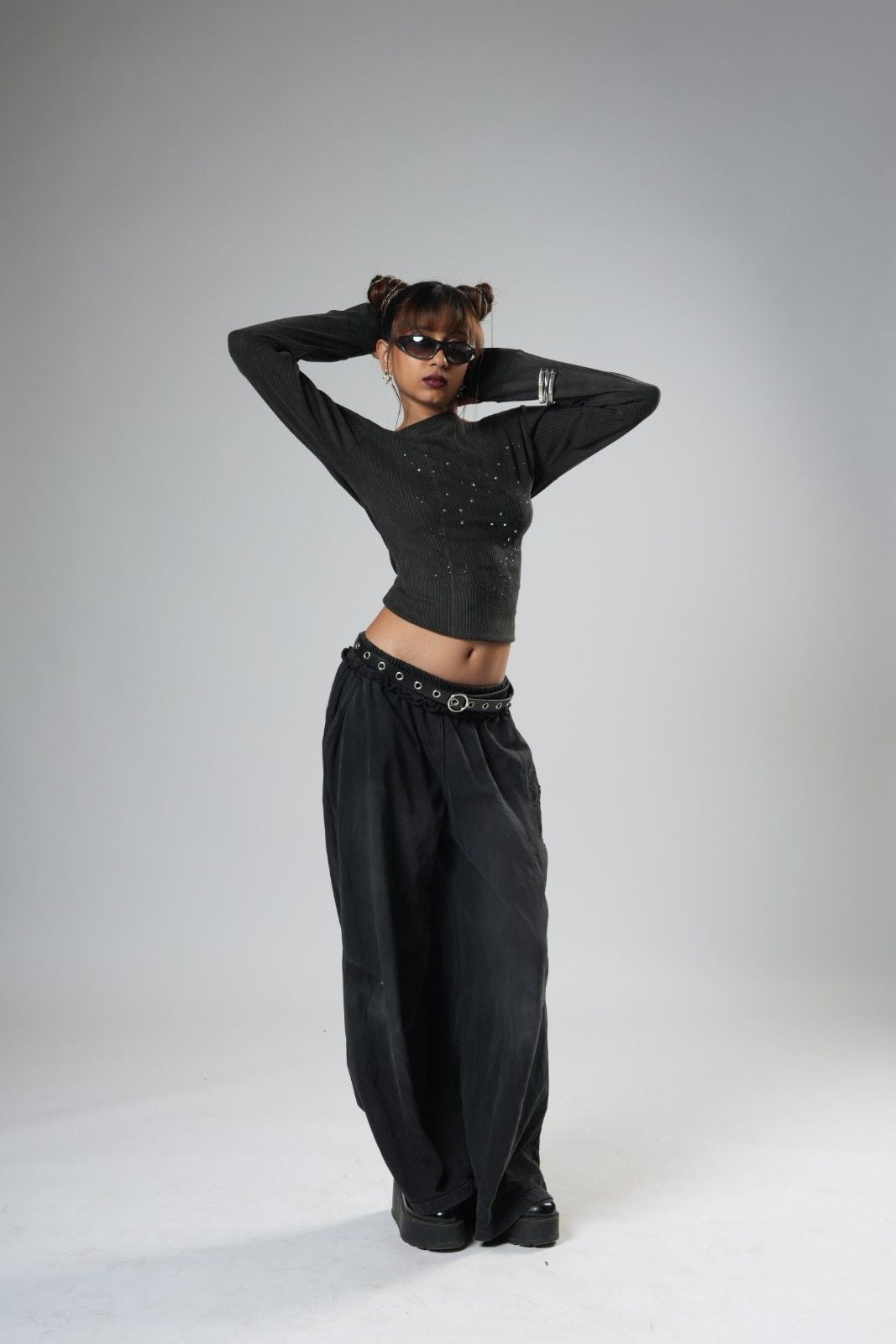 Fallen Wings off-shoulder top